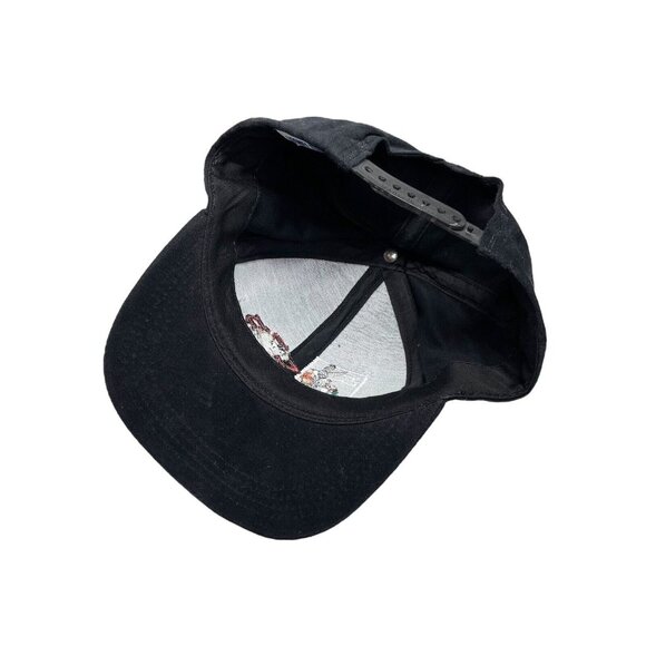 Vintage Looney Tunes Hat SnapBack Stamp Collection Bugs Bunny Taz Cap 90s - Picture 6 of 9